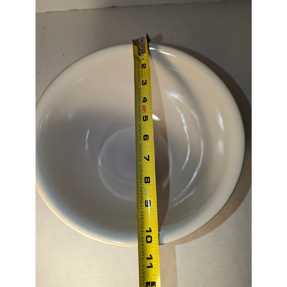 Set of 2 Nesting Mixing Bowls Evergreen & White Pottery New Creative Tableware - Picture 16 of 16